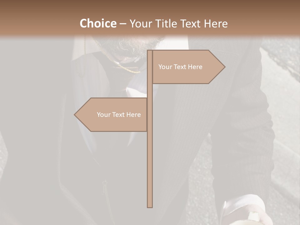 Creature Vertical Bothered PowerPoint Template