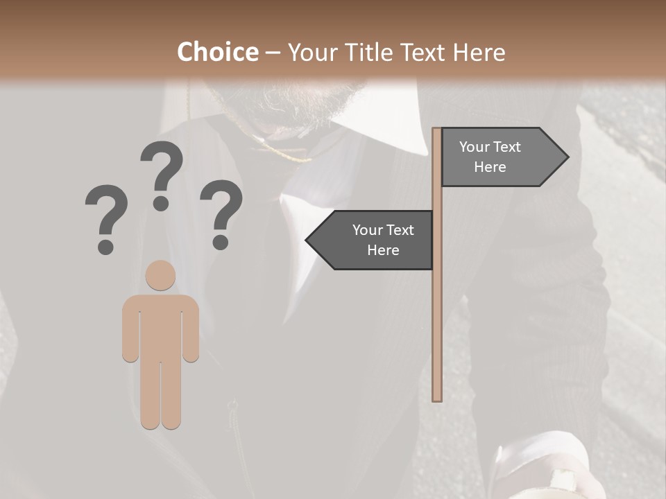 Creature Vertical Bothered PowerPoint Template