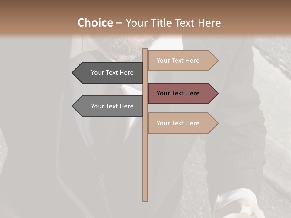 Creature Vertical Bothered PowerPoint Template