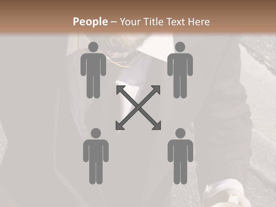 Creature Vertical Bothered PowerPoint Template