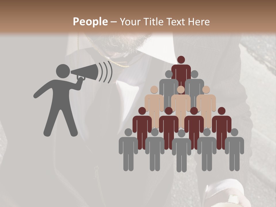 Creature Vertical Bothered PowerPoint Template