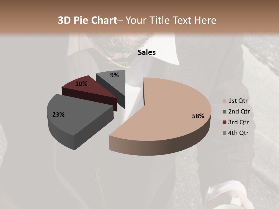 Creature Vertical Bothered PowerPoint Template