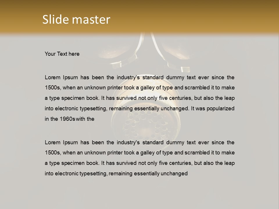 Military Swirling Poisonous PowerPoint Template