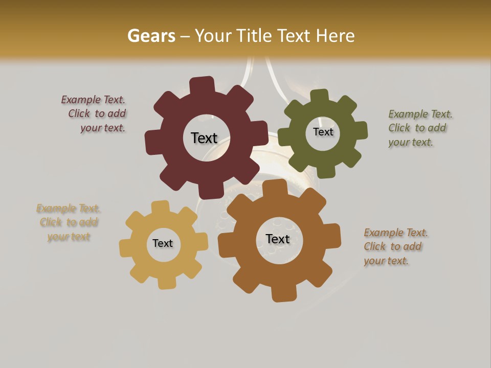 Military Swirling Poisonous PowerPoint Template