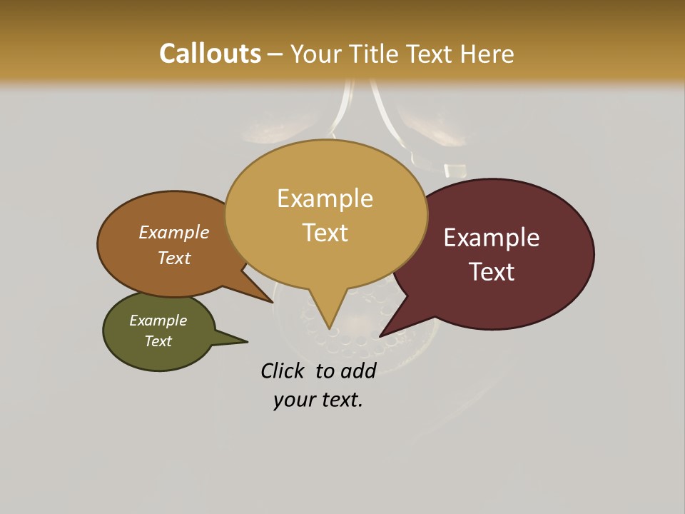 Military Swirling Poisonous PowerPoint Template