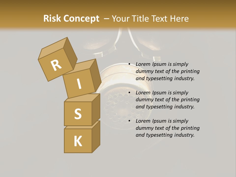 Military Swirling Poisonous PowerPoint Template