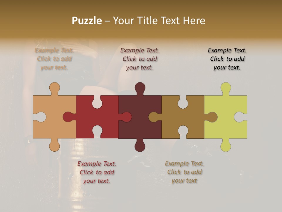 Futuristic Rock Girl PowerPoint Template