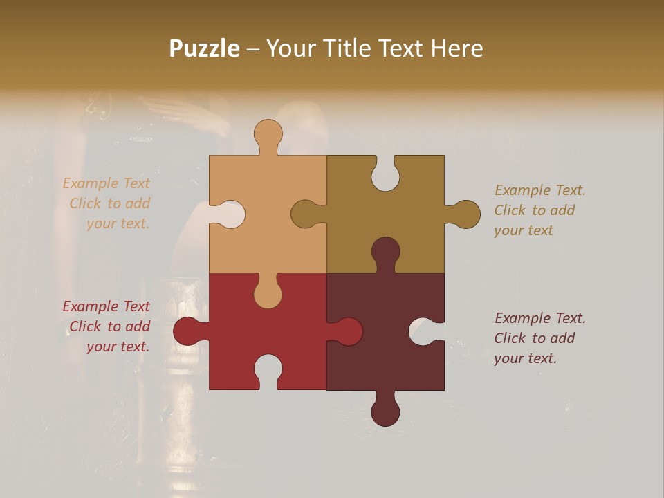 Futuristic Rock Girl PowerPoint Template