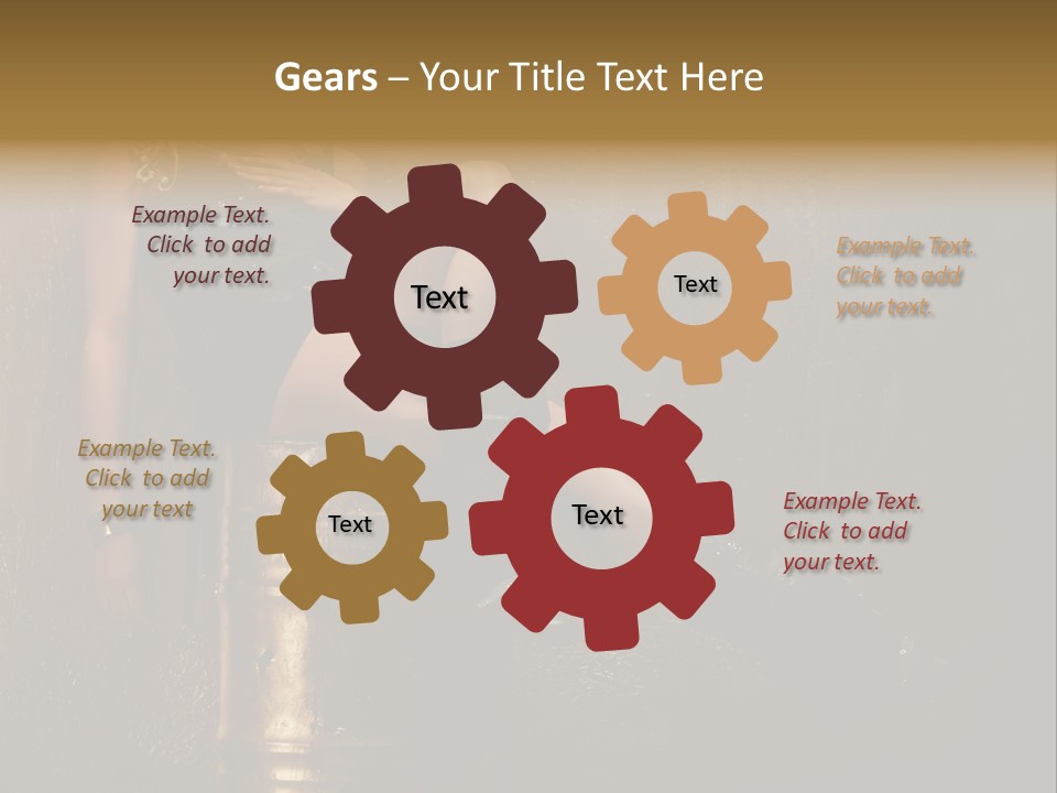 Futuristic Rock Girl PowerPoint Template