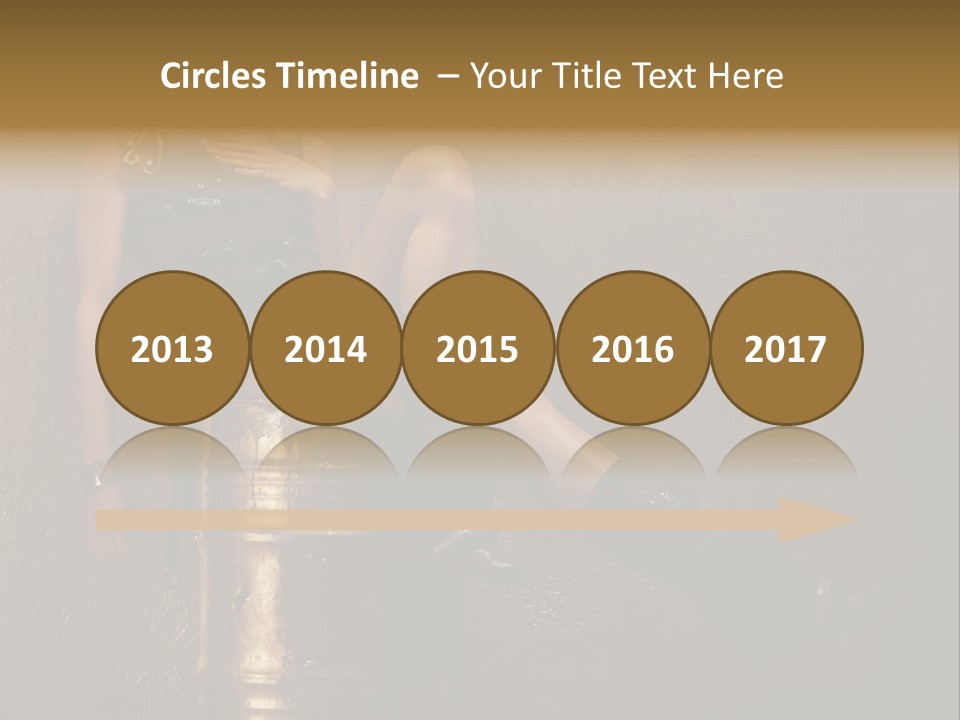 Futuristic Rock Girl PowerPoint Template