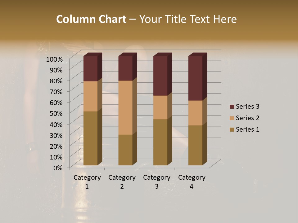 Futuristic Rock Girl PowerPoint Template