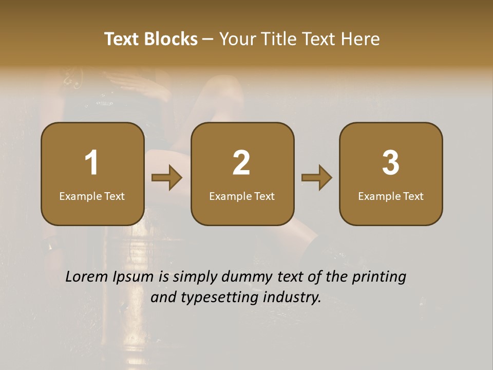 Futuristic Rock Girl PowerPoint Template