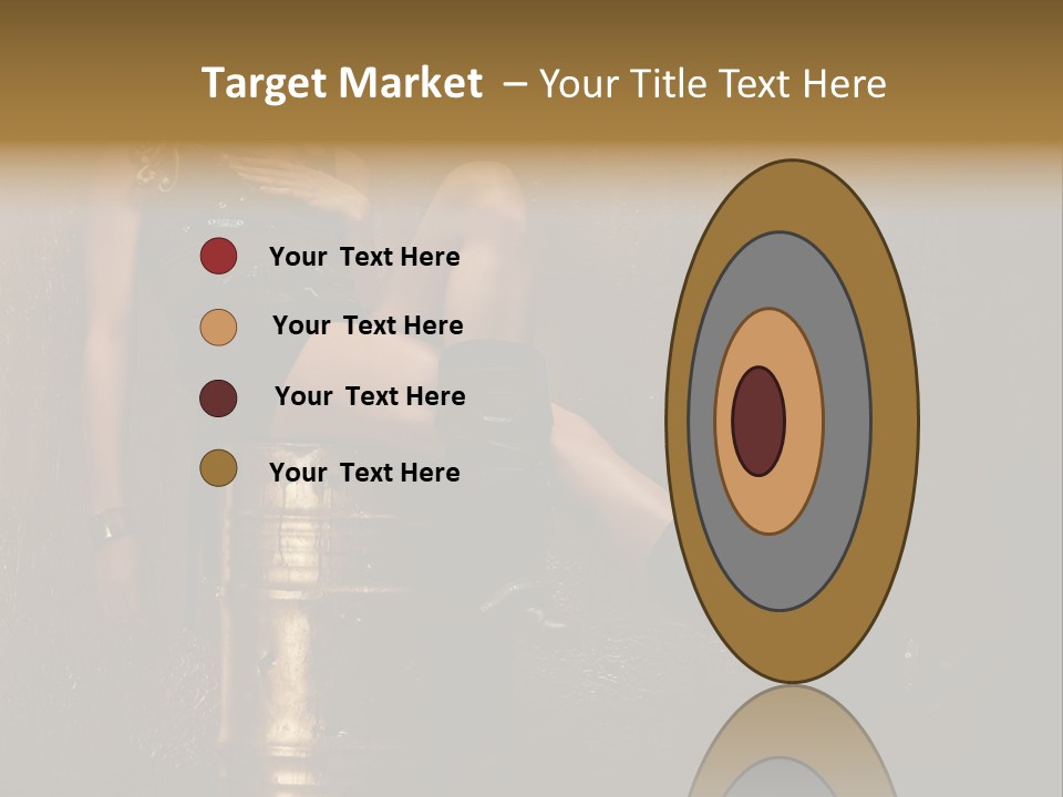 Futuristic Rock Girl PowerPoint Template