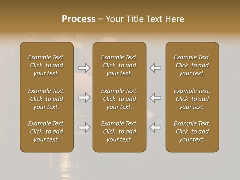 Futuristic Rock Girl PowerPoint Template