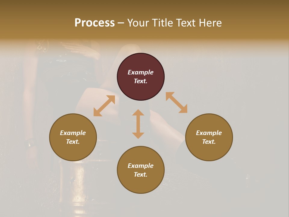 Futuristic Rock Girl PowerPoint Template