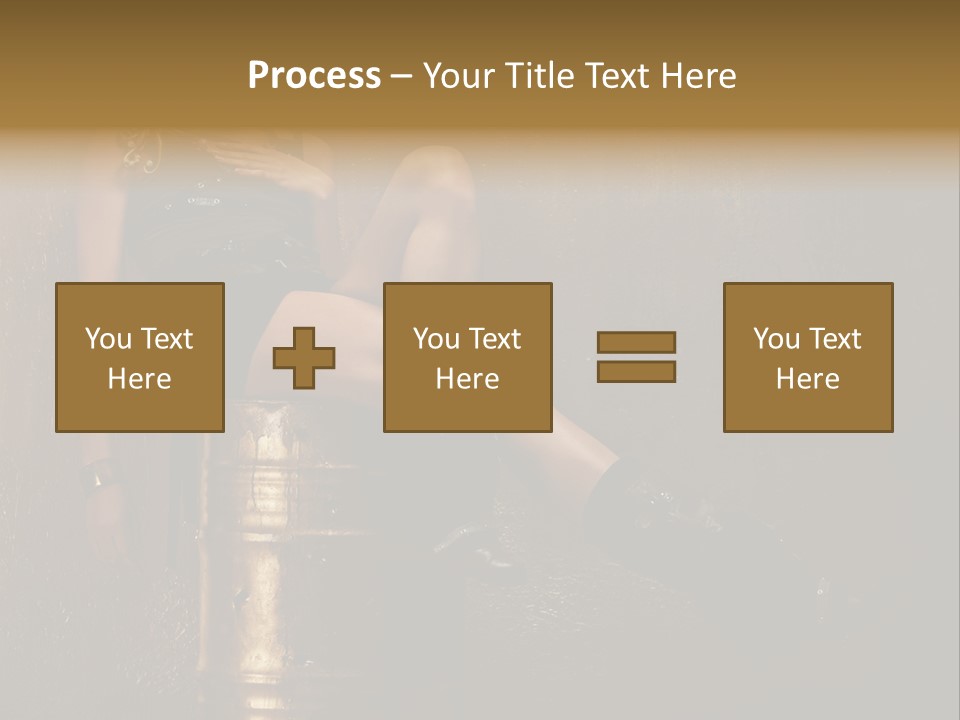 Futuristic Rock Girl PowerPoint Template