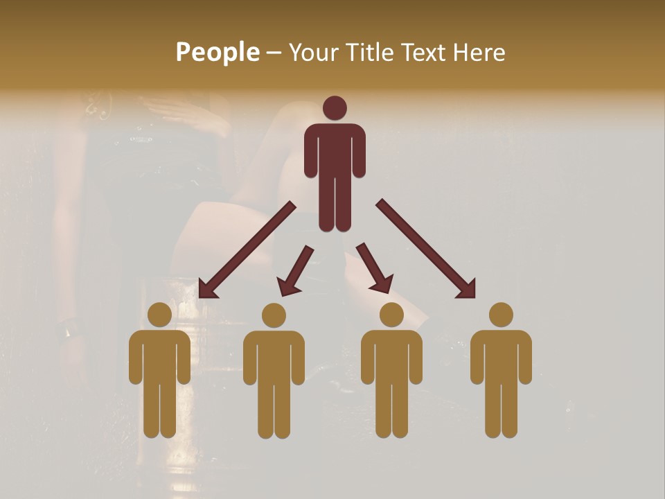 Futuristic Rock Girl PowerPoint Template