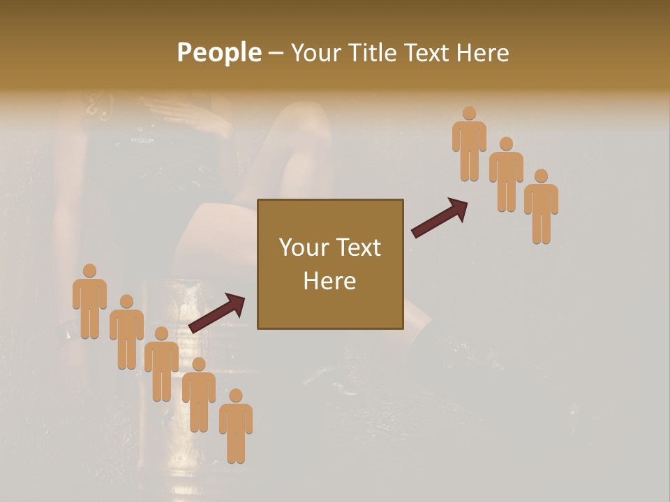 Futuristic Rock Girl PowerPoint Template