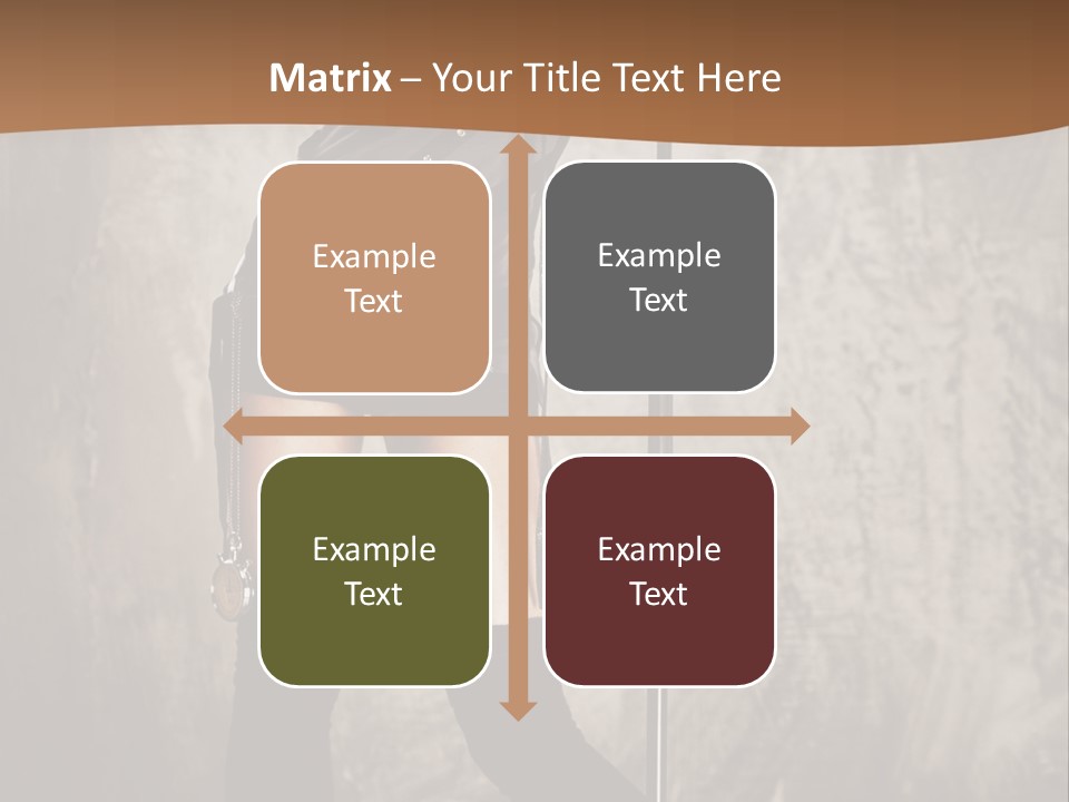 Portrait Star Background PowerPoint Template