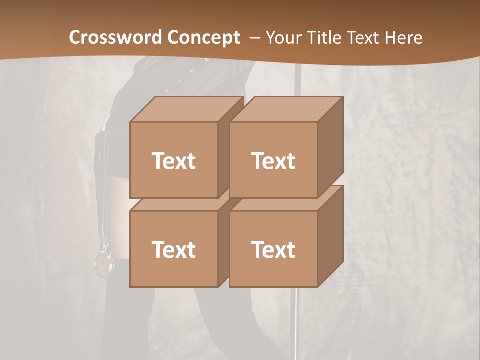 Portrait Star Background PowerPoint Template