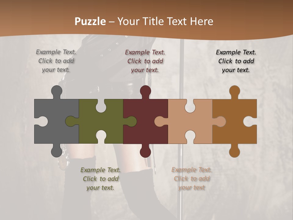 Portrait Star Background PowerPoint Template