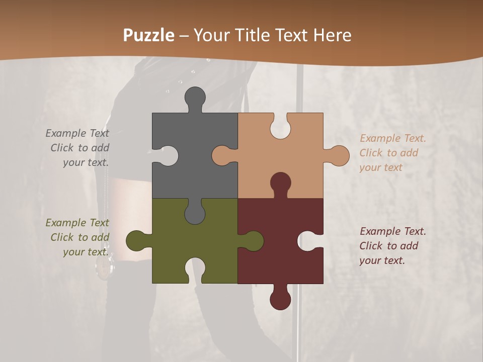 Portrait Star Background PowerPoint Template