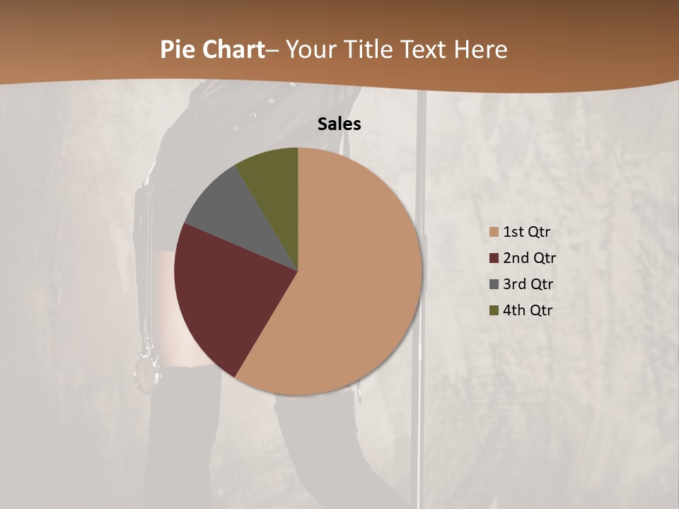 Portrait Star Background PowerPoint Template