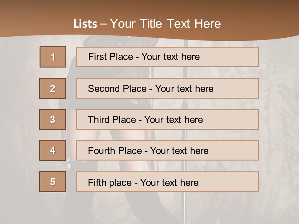 Portrait Star Background PowerPoint Template