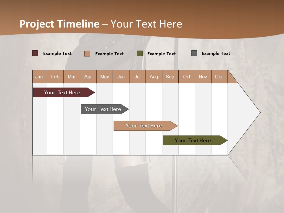 Portrait Star Background PowerPoint Template