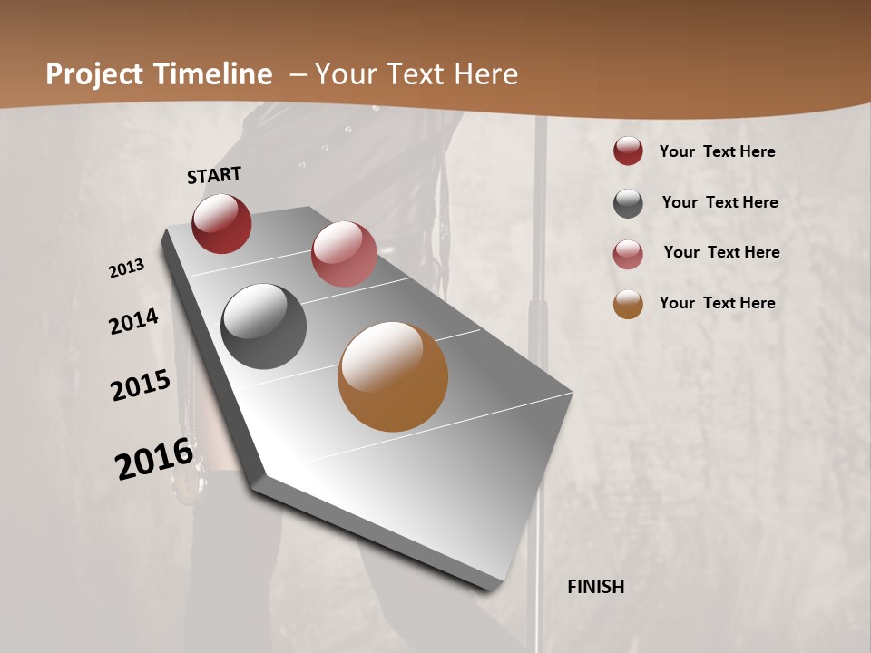 Portrait Star Background PowerPoint Template