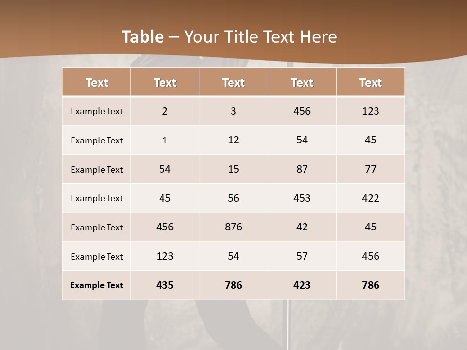 Portrait Star Background PowerPoint Template