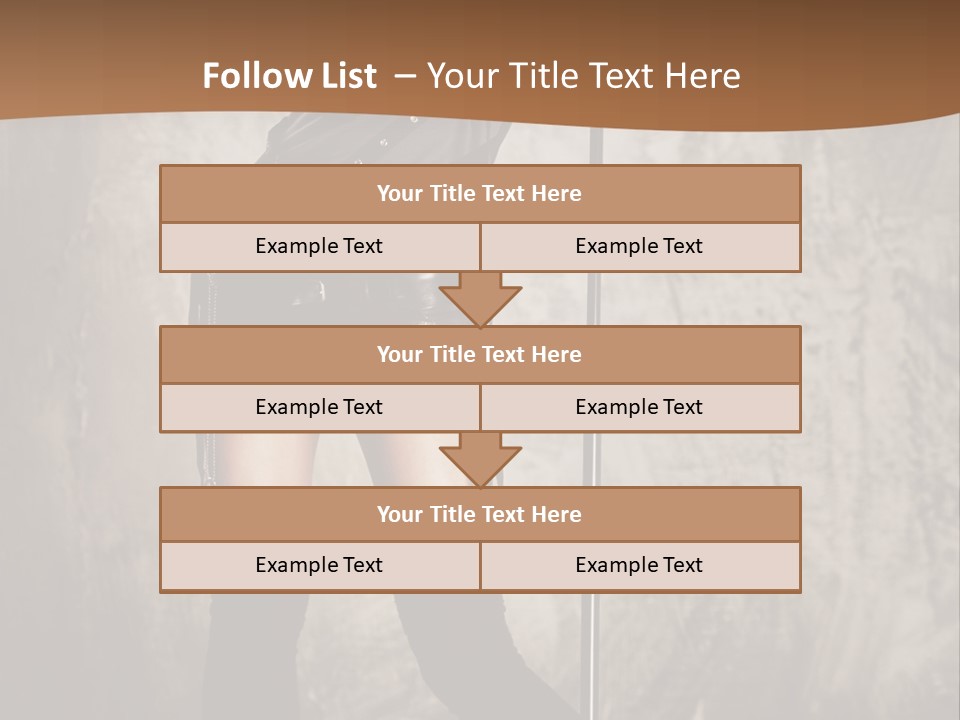 Portrait Star Background PowerPoint Template