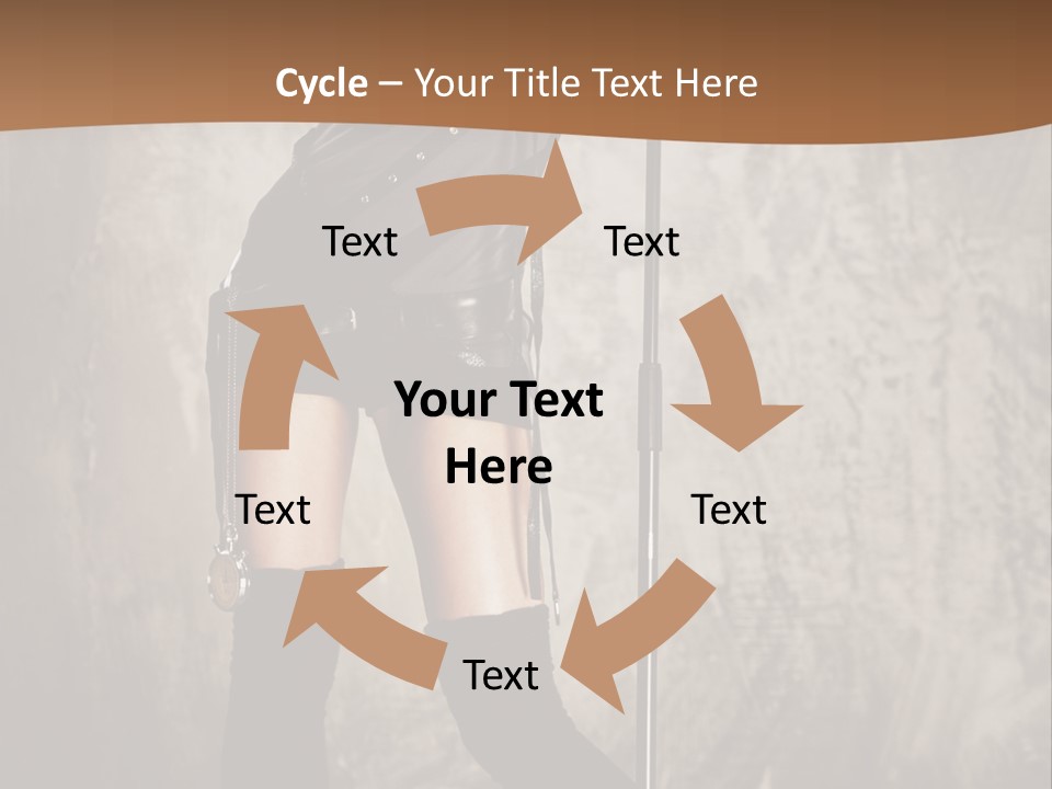 Portrait Star Background PowerPoint Template