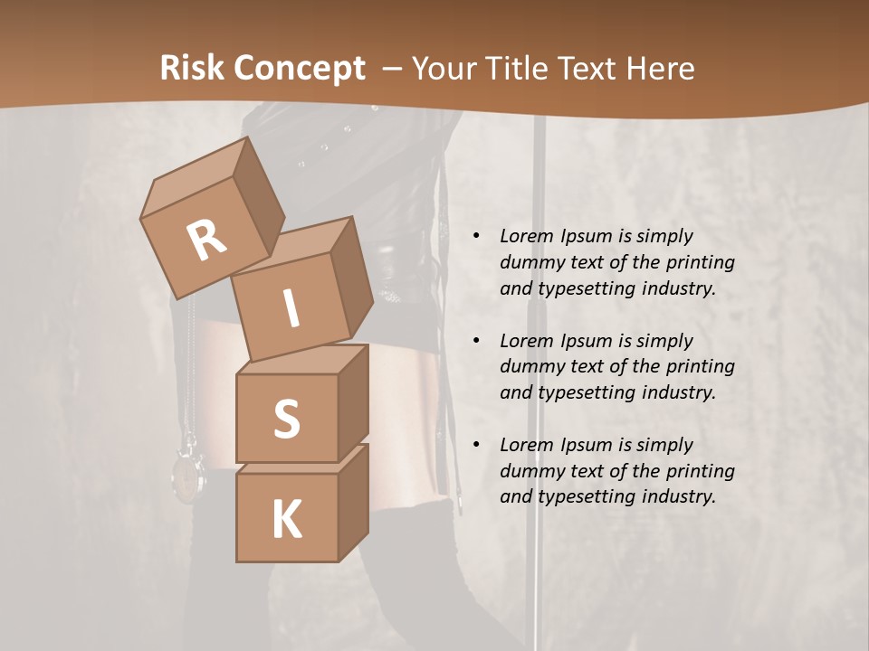 Portrait Star Background PowerPoint Template