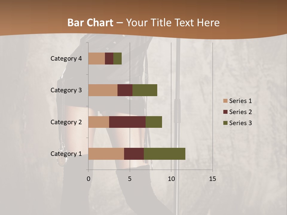 Portrait Star Background PowerPoint Template