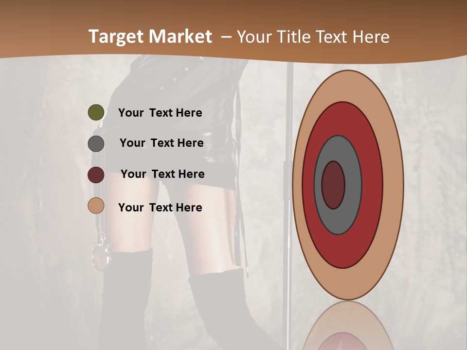 Portrait Star Background PowerPoint Template