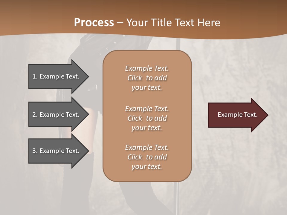 Portrait Star Background PowerPoint Template