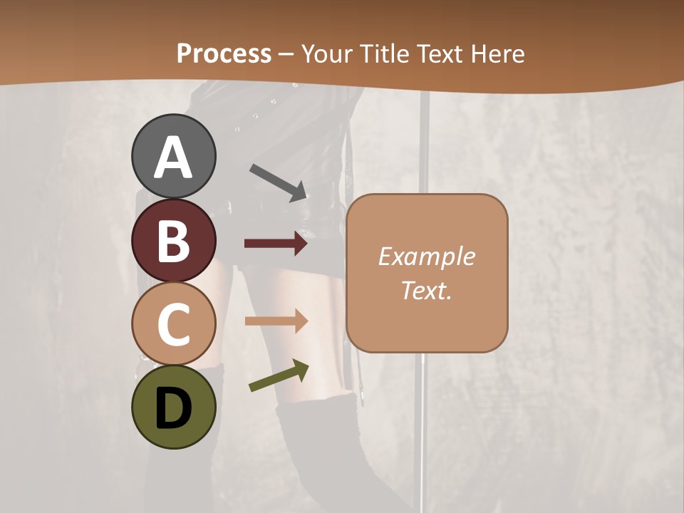 Portrait Star Background PowerPoint Template