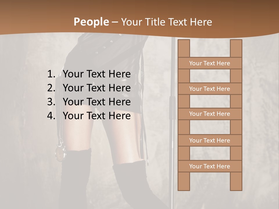 Portrait Star Background PowerPoint Template