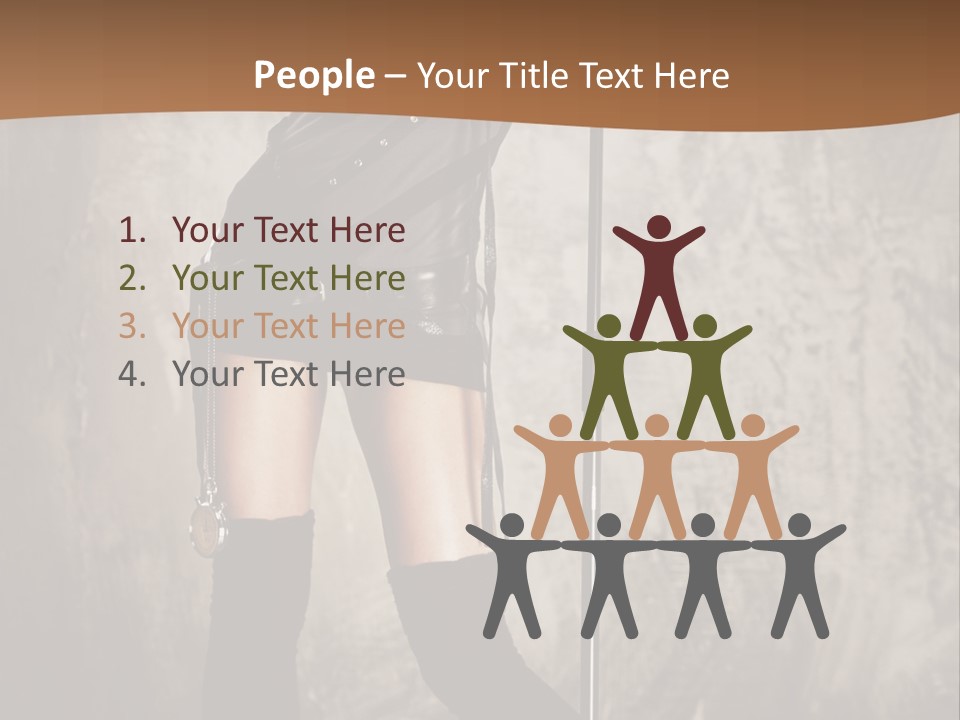 Portrait Star Background PowerPoint Template