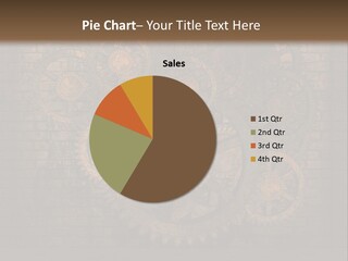 Bricks Rusted Checkered PowerPoint Template