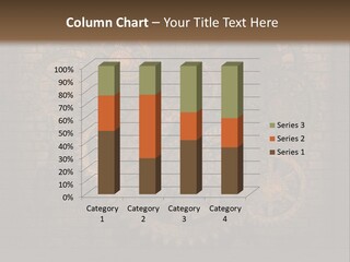 Bricks Rusted Checkered PowerPoint Template