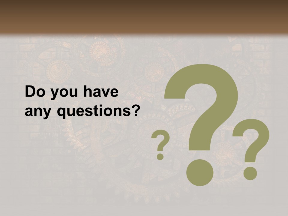 Bricks Rusted Checkered PowerPoint Template