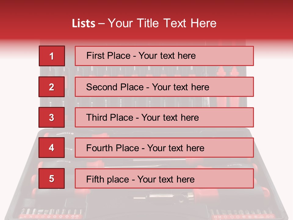 Box New Tool PowerPoint Template