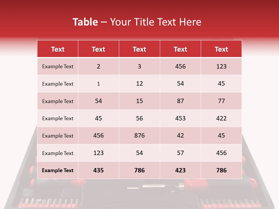 Box New Tool PowerPoint Template