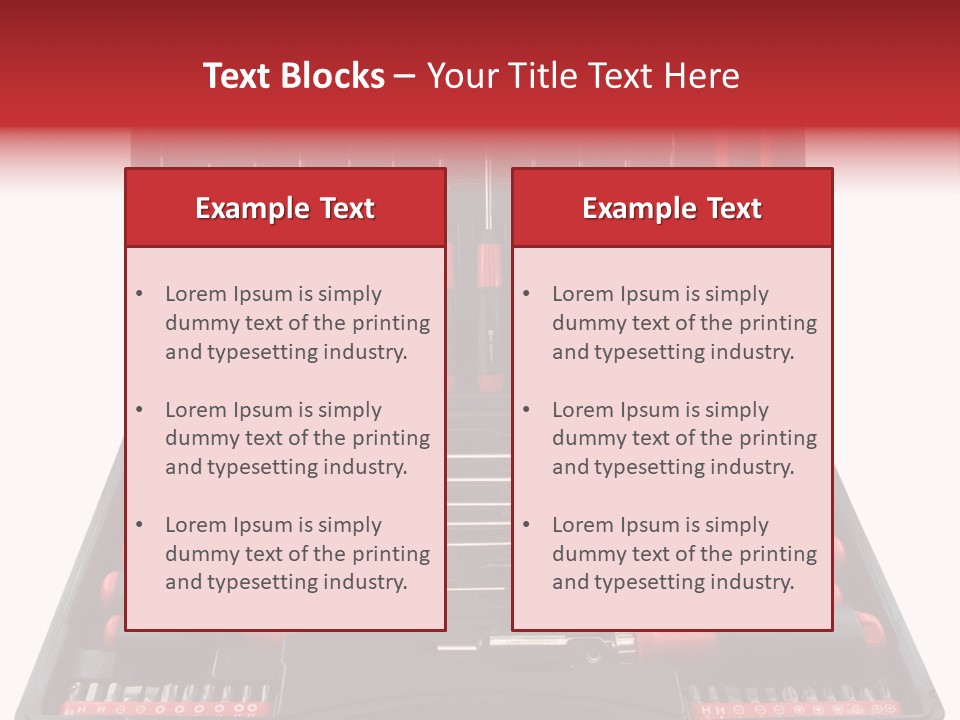 Box New Tool PowerPoint Template