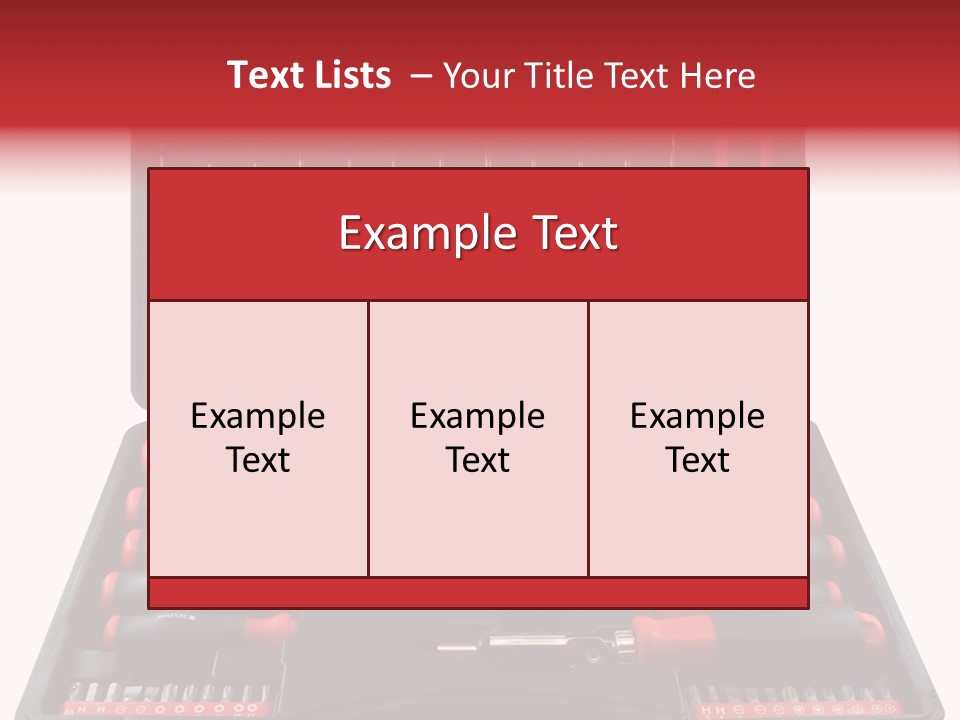 Box New Tool PowerPoint Template