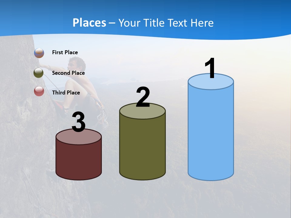 Explore Height Rope PowerPoint Template