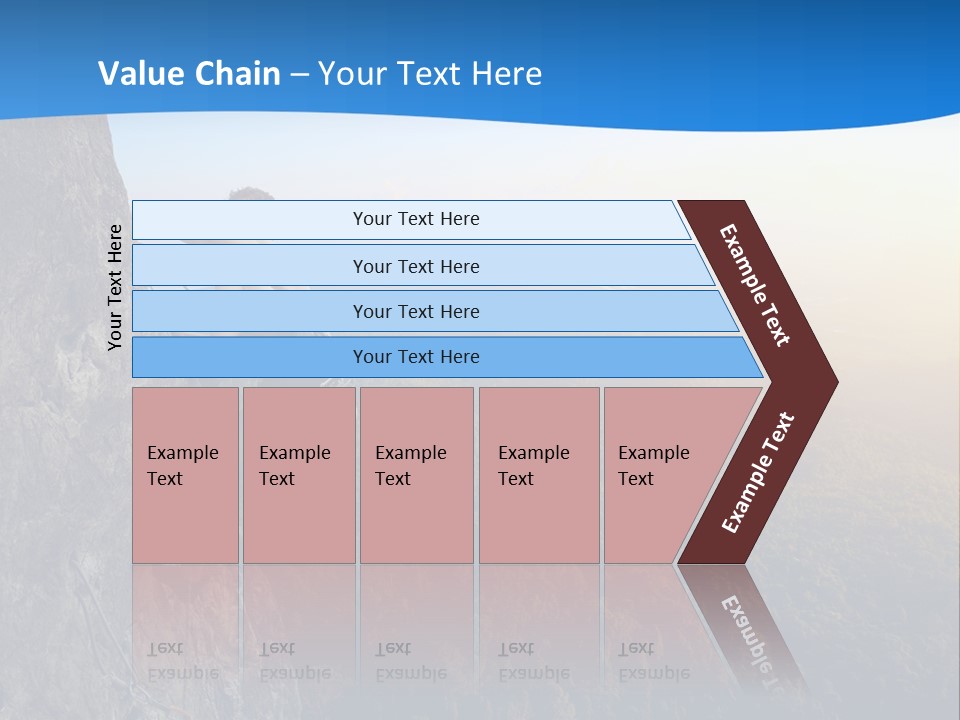 Explore Height Rope PowerPoint Template