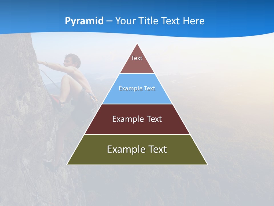 Explore Height Rope PowerPoint Template